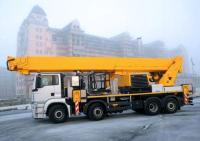 Montage cranes MKG, Hiab on chassis of lorries.